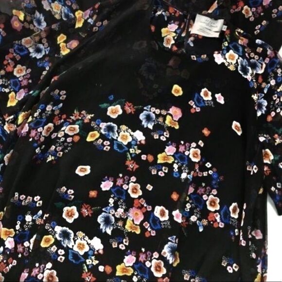 Rare Runway Limited Edition Silk Thornton Bregazzi Melina Floral Midi Dress - Picture 11 of 14